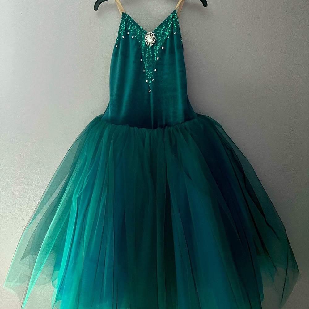 Algy Adult Medium Emerald Ballet/Pointe Costume